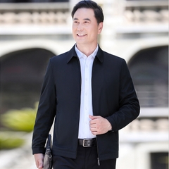 Mã B618: Áo khoác cổ đứng nam trung niên