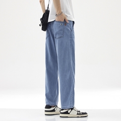 OE224: Quần jeans nam cao cấp cao cấp Xintang Tencel lụa băng