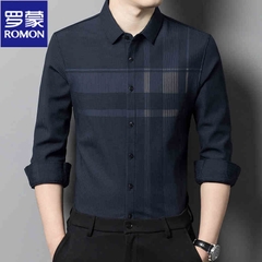 OC598: áo sơ mi nam cao cấp kẻ sọc trung niên