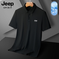 OE379: Áo thun nam polo cỡ lớnlụa băng Jeep Summer dành cho nam