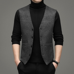 OE480: Áo vest len ​​vest nam cao cấp