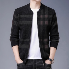 Mã A991: Áo Khoác nam cao cấp kiểu Cardigan Có Mũ