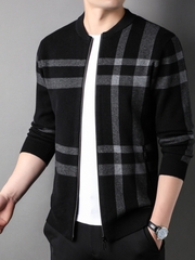 Mã A991: Áo Khoác nam cao cấp kiểu Cardigan Có Mũ