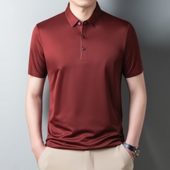 OD322: Áo sơ mi nam Polo cao cấp sợi tơ tằm