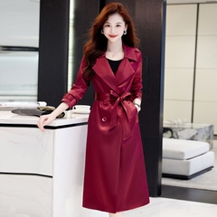 OD582: áo khoác nữ bóng màu trơn cao cấp PC Anh