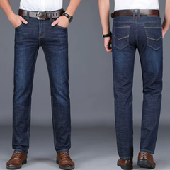 OE958: Quần jeans nam dáng suông mỏng, rộng rãi