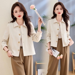 OE920: Áo khoác nữ phong cách Hàn Quốc