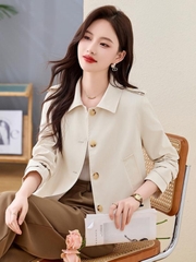 OE920: Áo khoác nữ phong cách Hàn Quốc