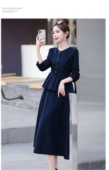 OD660: set áo váy cao cấp phong cách Pháp