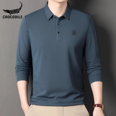 OE276: Áo thun nam cao cấp dài tay thương hiệu Áo thun Polo áo sơ mi nam cao cấp