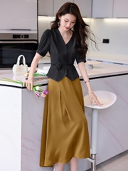OD576: set áo váy cao cấp công sở thời trang đi làm đi chơi