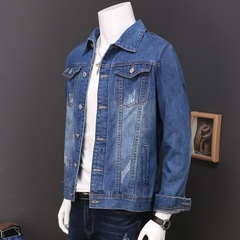 OE344: Áo khoác denim nam cao cấp khoác jean nam cao cấp