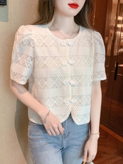 OD114: áo sơ mi nữ dễ thương
