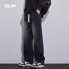 OE133: Quần jeans nam cao cấp Semir Group GLM quần ống rộng ống đứng