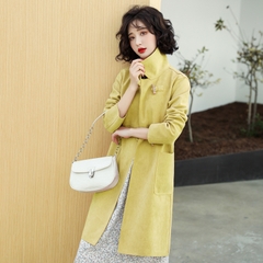 OD589: áo khoác nữ cổ sen cao cấp hàn quốc