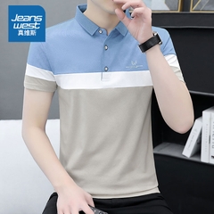 OE218: Áo thun polo nam cao cấp cao cấp Jeanswest mùa hè tay ngắn