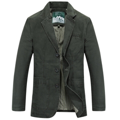 OE187: Áo khoác vest nam cotton