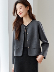 OE390: Áo khoác nữ xuân thu phong cách