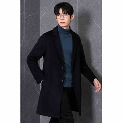 C313: Áo khoác nam dài cashmere cao cấp mùa thu đông