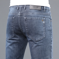 OE770: Quần jeans nam mùa hè mỏng rộng rãi thẳng co giãn ôm vừa vặn