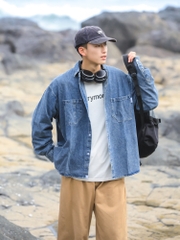 OD294: áo sơ mi nam denim cao cấp