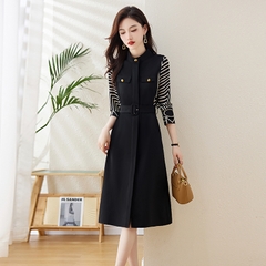 OD650: Váy dài tay cao cấp cho nữ dài