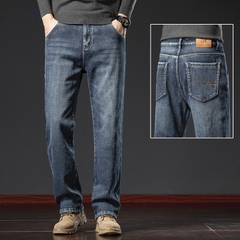 OE787: Quần jeans nam quần ống đứng rộng rãi