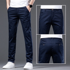 OE792: Quần dài cho nam Quần dài thẳng ôm dáng bằng cotton