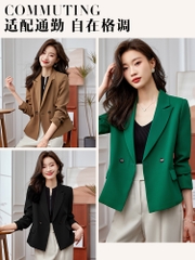 OD067: Áo khoác blazer nữ cổ vest