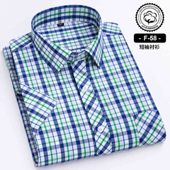 C135: Áo sơ mi nam kẻ sọc Paul dài tay chất cotton