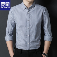 OD235: Áo sơ mi dài tay cotton Luo Meng nam ATN trung niên