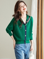 OD805: Áo khoác Len nữ Cashmere Mới Thu Đông