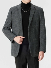 OC445: áo khoác vest nam cao cấp sọc nhỏ