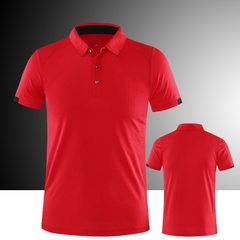 OE284: Áo thun nam cao cấp polo thể thao tay ngắn thoáng khí cỡ lớn mùa hè
