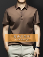 OD284: Áo thun nam polo cao cấp mới lụa dâu có cổ