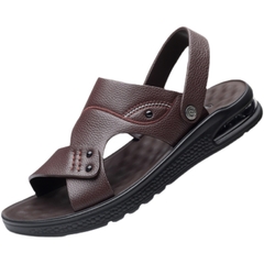 Mã C049: dép nam sandal mùa hè cao cấp da bò