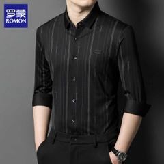 OC724: Áo Sơ Mi Nam Cotton Dài Tay Công Sở