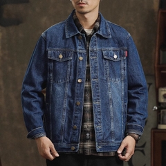 OE347: Áo khoác denim jean nam cao cấp