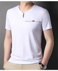 OD255: áo thun nam ATN cổ chữ V màu trơn nửa tay cao cấp