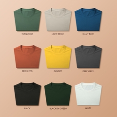 OE289: Áo thun nam cao cấp tay ngắn cao cấp chất liệu cotton mercerized