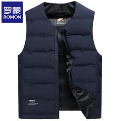 OE943: Áo vest nam cao cấp Romon lông vũ kiểu dáng nhẹ mùa thu đông mới