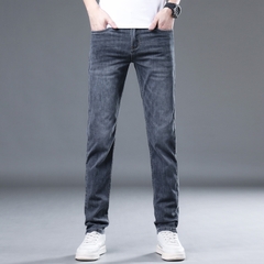 OE756: Quần jeans nam cao cấp mùa hè quần ống đứng mỏng co giãn rộng rãi nam cao cấp