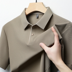 OE937: Áo thun polo tay ngắn Romon dành cho nam cao cấp ve áo