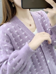 OD490: Áo khoác len dệt kim cho nữ nhiều màu cardigan nữ