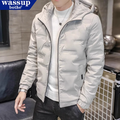 OH112: Áo khoác mùa đông nam cao cấp cao cấp WASSUP, áo khoác lót bông, ấm áp