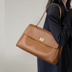 OE561: Túi da bò mềm cỡ lớn nữ SPNN