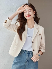 OC554: Áo khoác vest cho nữ cao cấp