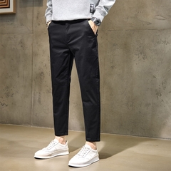 OE087: Quần cotton trơn cho nam quần công sở thoải mái cho nam