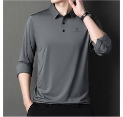OD234: Áo thun nam ATN dài tay trung niên áo sơ mi cổ polo