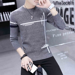 OC731: Áo thun nam cổ tròn thu đông mới